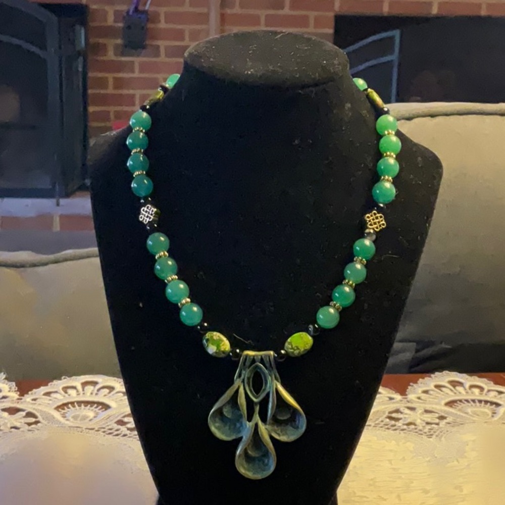 Handmade Natural Stone Necklace
